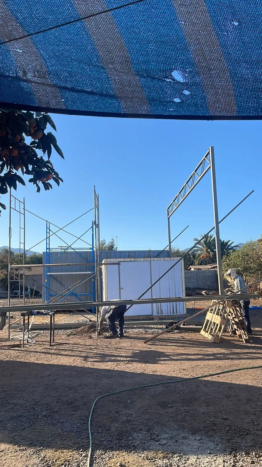 Construcción inicial de la infraestructura operativa de GROPAL en Valparaíso